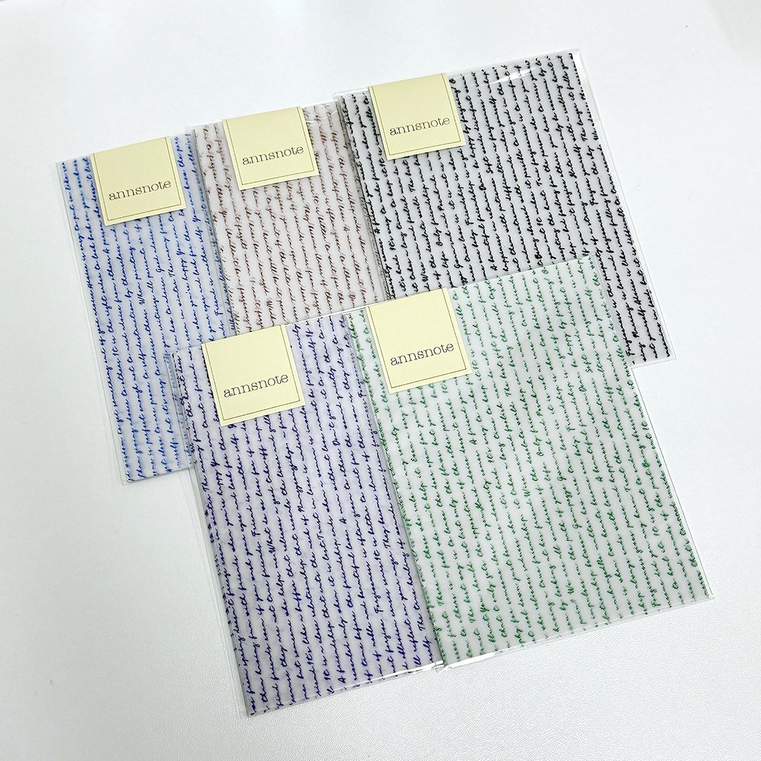 烫金 130g 描图纸 5色 (anns note) 复古拼贴 - 贴纸 - 纸 多色