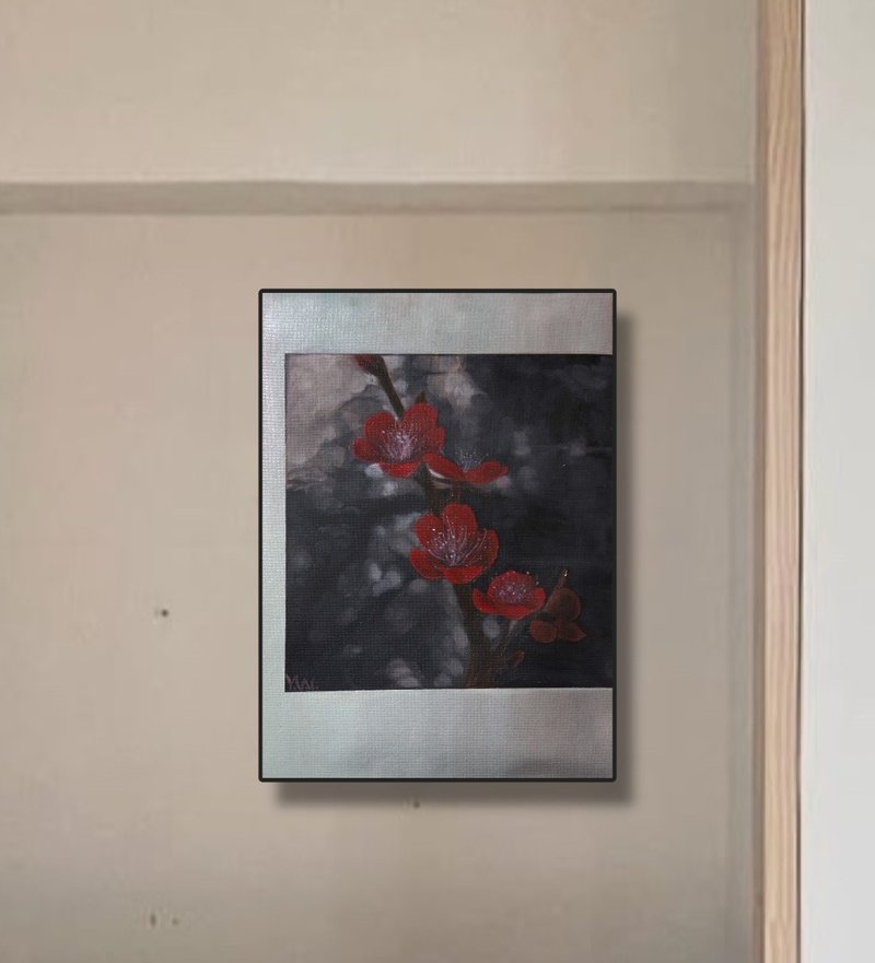 *静梅红*手绘油画  非印刷品 - 海报/装饰画/版画 - 棉．麻 