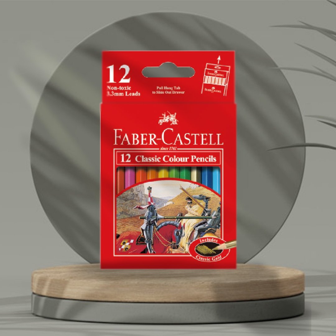 Faber-Castell 环保装油性-12色 短型 色铅笔--2入(原厂正货) - 其他 - 其他材质 多色