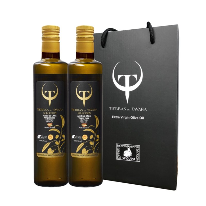 豆油伯 端午礼盒组 - 赛古拉 DO 特级初榨橄榄油 500ml x2 入 (共 3 入) - 酱料/调味料 - 玻璃 