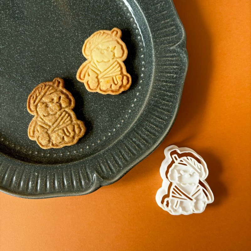 贵宾犬・木乃伊 狗狗 万圣节【饼干模具】 - 厨房用具 - 塑料 白色