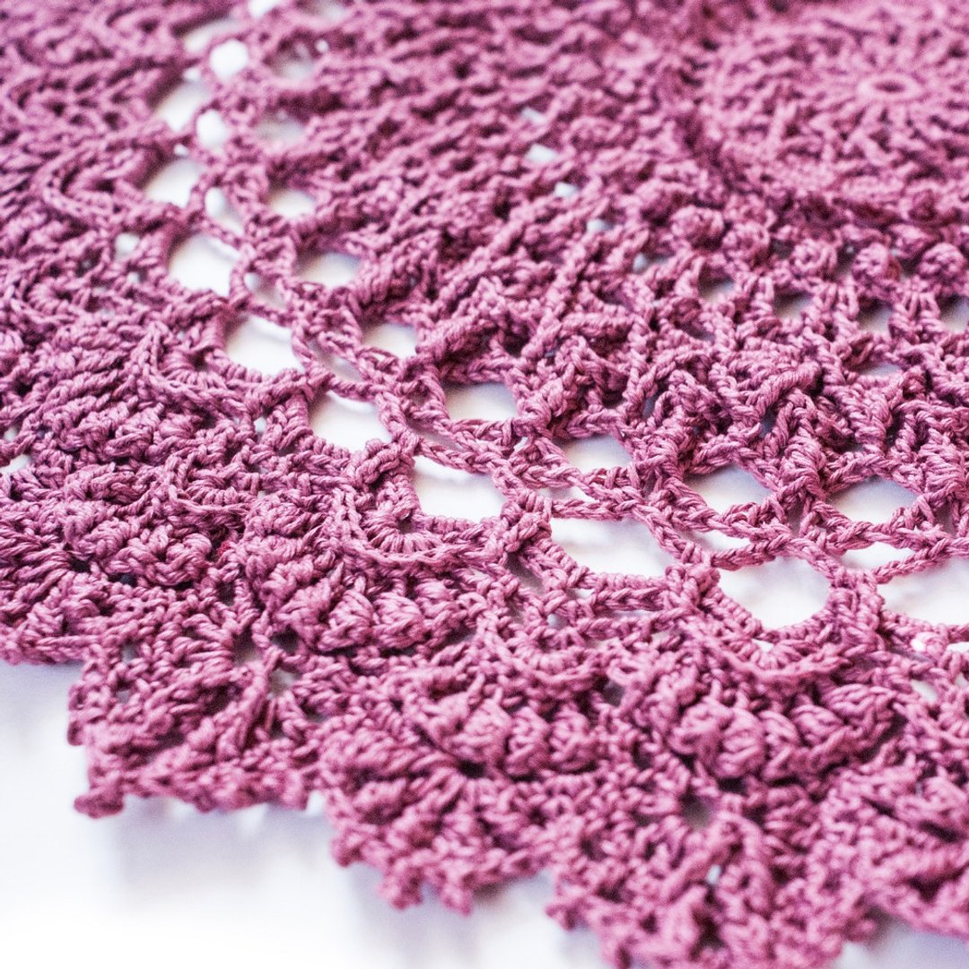 桌巾 | 手工鉤針編織桌巾 | 桌巾 桌旗 | 居家佈置 | 手作 | Table dining decor doily | Custom place mat - 摆饰 - 棉 