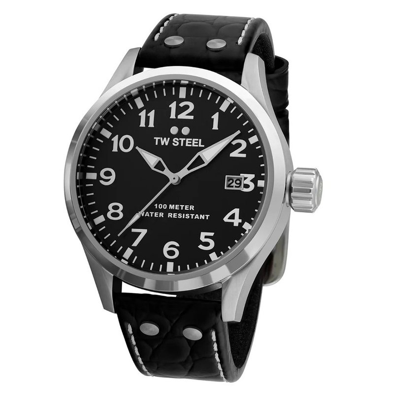 下单即赠品牌篮球　VOLANTE系列 全钢深灰面大三针 - 男表/中性表 - 其他金属 