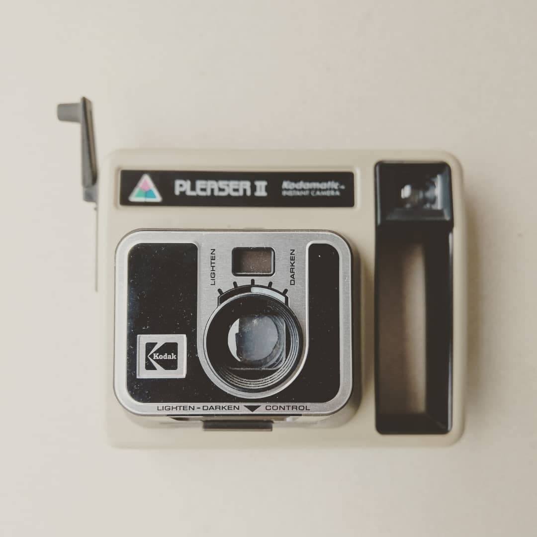 Kodak Pleaser II Kodamatic Camera HS144-10 1980年代拍立得 - 相机 - 其他材质 卡其色