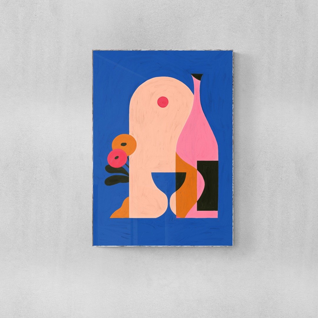 【独家授权－插画挂件】Erdy | 月光下饮酒 - 海报/装饰画/版画 - 纸 