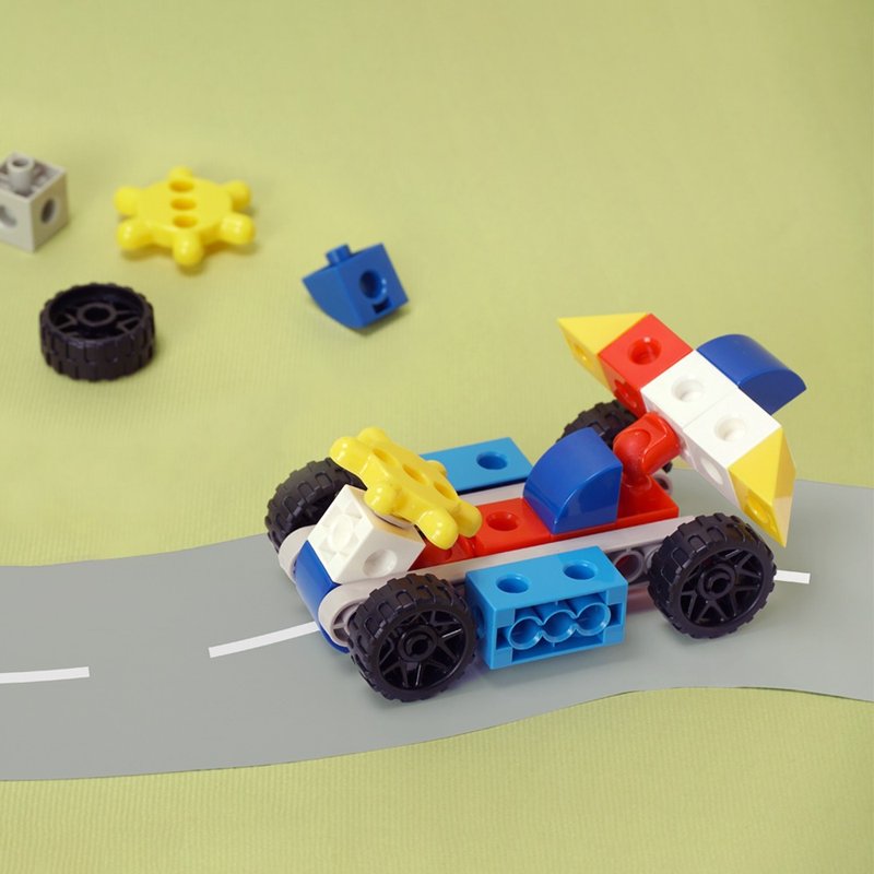 我的百变齿轮-交通组-罐装 (12167J) 生日 圣诞礼物 益智等餐玩具 - 玩具/玩偶 - 塑料 