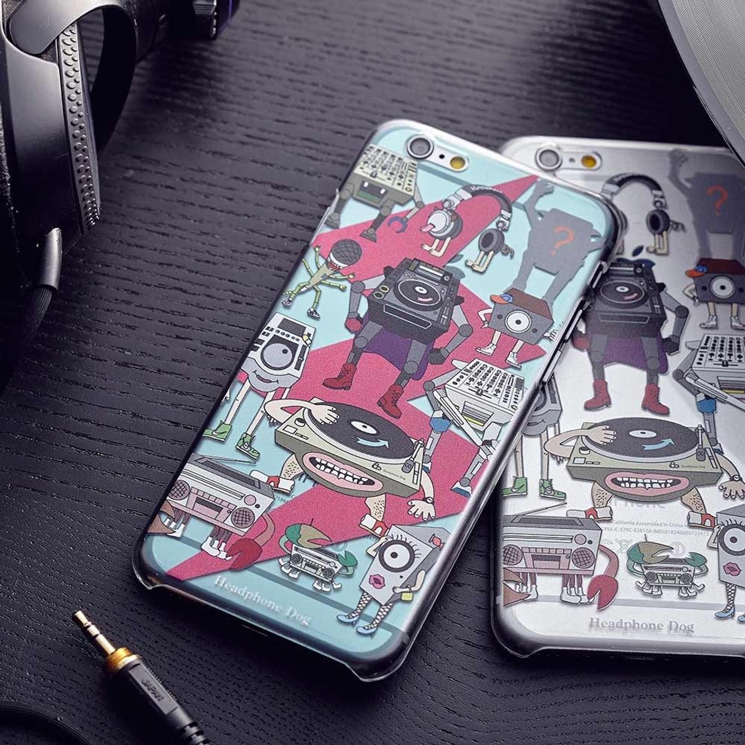 清仓特价2折杂志款HeadphoneDog经典款手机壳(iphone8/7/6s/plus) - 手机壳/手机套 - 塑料 