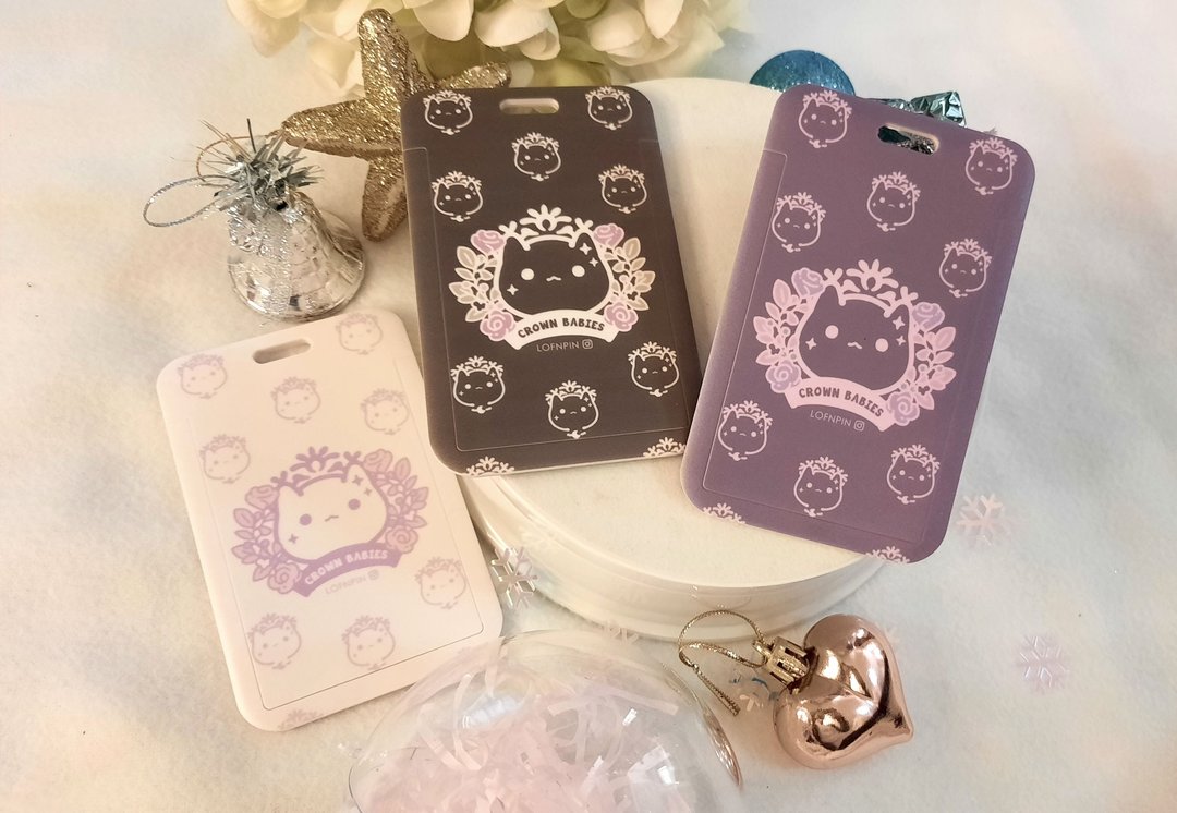 Crown Babies 小猫咪 咭套 送绳扣 - 其他 - 塑料 