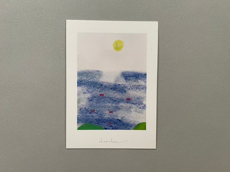 Postcards:  月亮一直都在 2 - 卡片/明信片 - 纸 