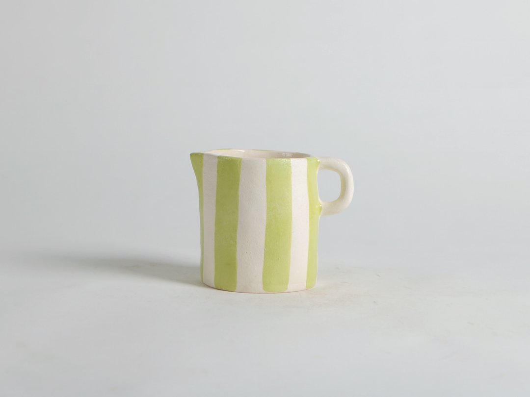 /春天预习/ 手捏陶瓷壶 - 茶具/茶杯 - 陶 绿色