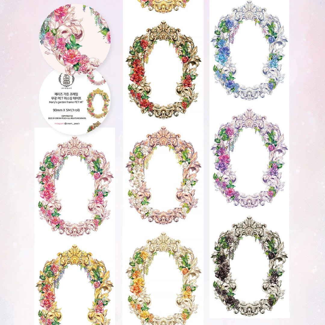 Mary's garden (9cm) PET胶带 - 纸胶带 - 纸 