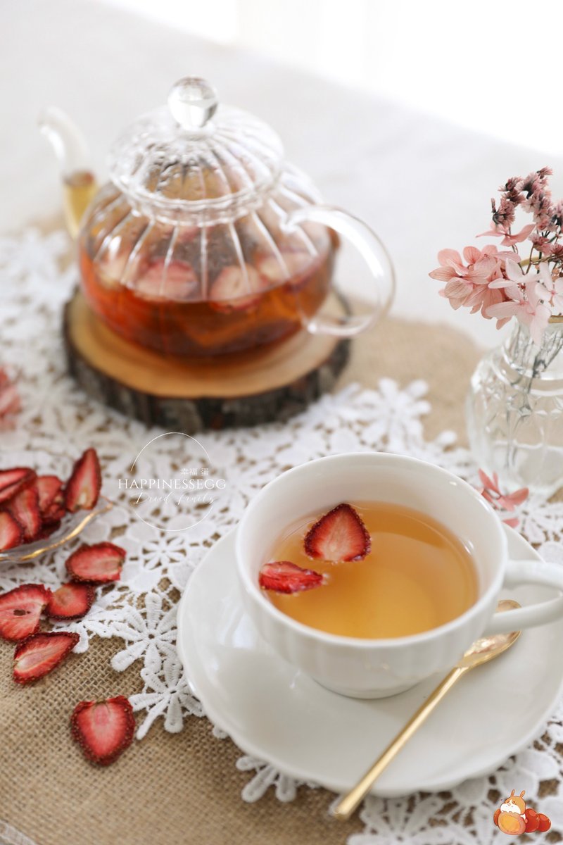 【草莓季】草莓蜜香红茶 - 茶 - 新鲜食材 