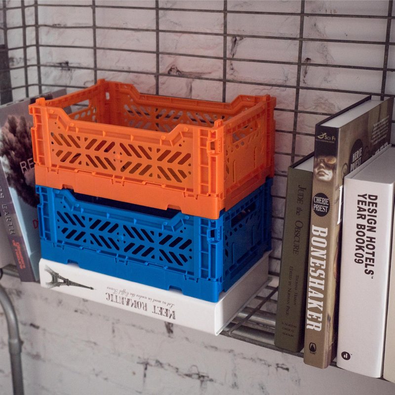 土耳其Aykasa折叠收纳篮(S)-橙红色 - 收纳用品 - 塑料 