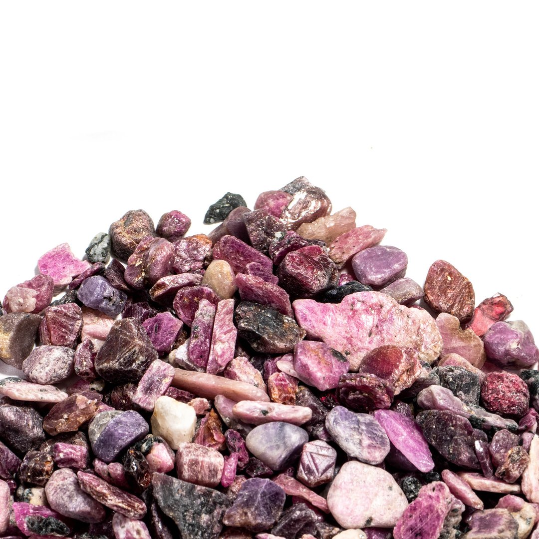 滚石系列-红宝石 200g - 摆饰 - 半宝石 紫色