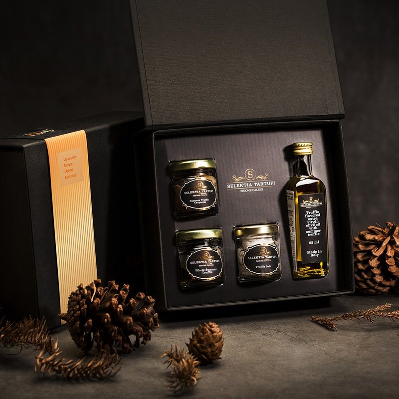 【4u4U】SELEKTIA 意大利御藏黑松露礼盒(附品牌纸袋) - 酱料/调味料 - 新鲜食材 