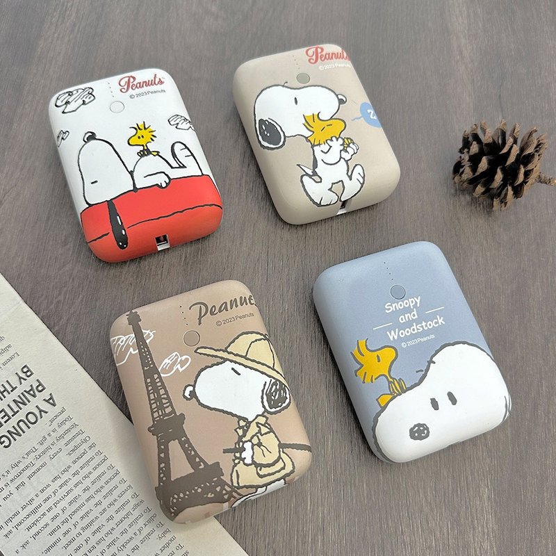 Snoopy 史努比 小圆宝 PD快充 双向Type-C 行动电源 12000 - 充电宝/传输线 - 塑料 多色