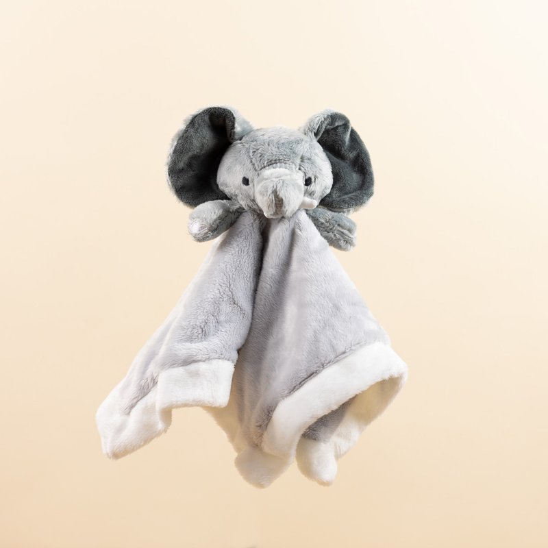 SimpliCute | Toby the Elephant Security Blanket 小象安抚巾 - 玩偶/公仔 - 其他人造纤维 银色
