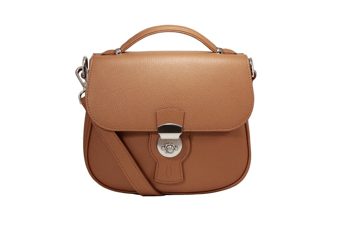Brown bag, brown crossbody, brown leather bag, womens designer bag, leather bag - 手提包/手提袋 - 真皮 咖啡色