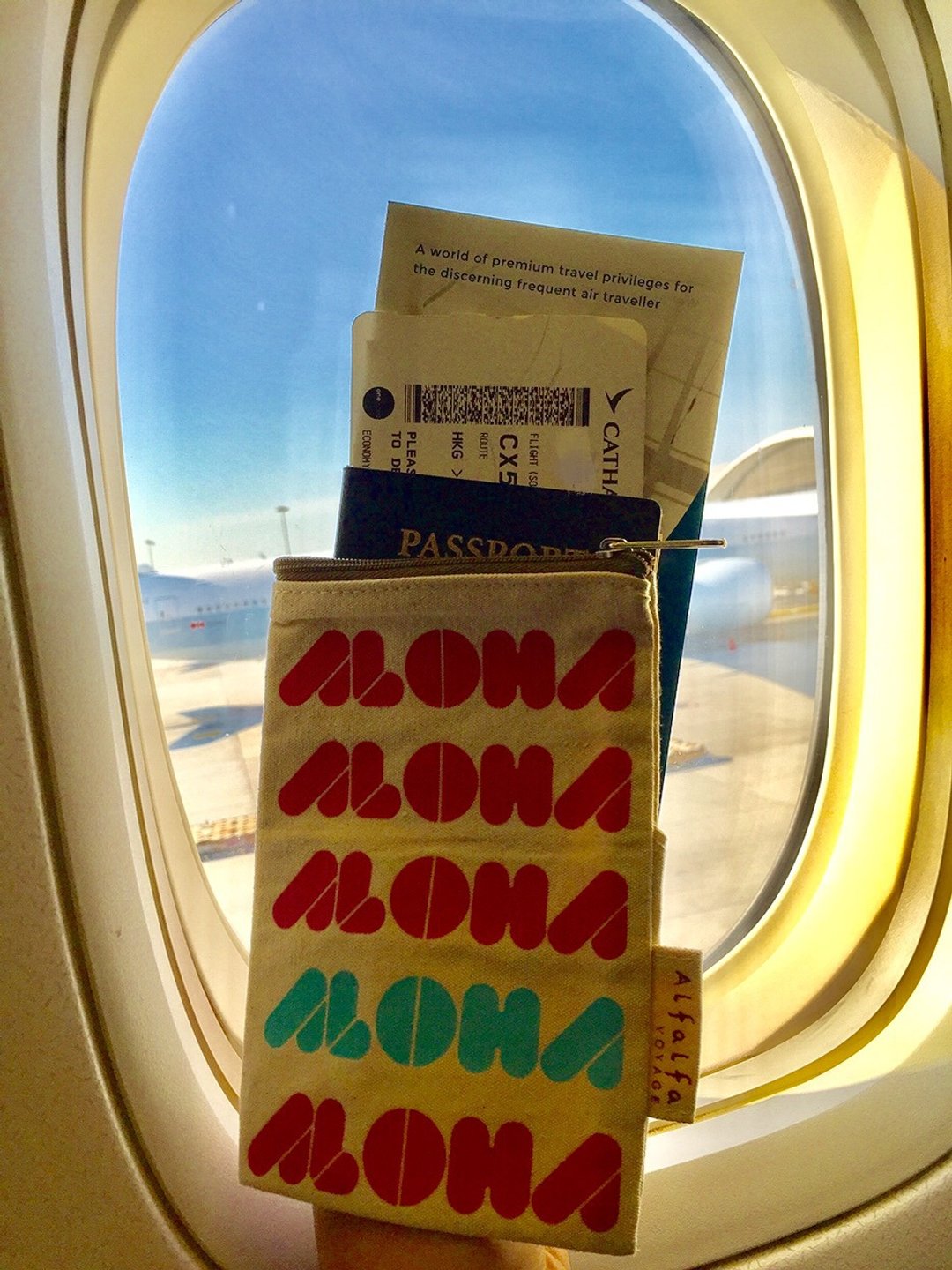Aloha 旅行经典护照套 - 证件套/卡套 - 棉 