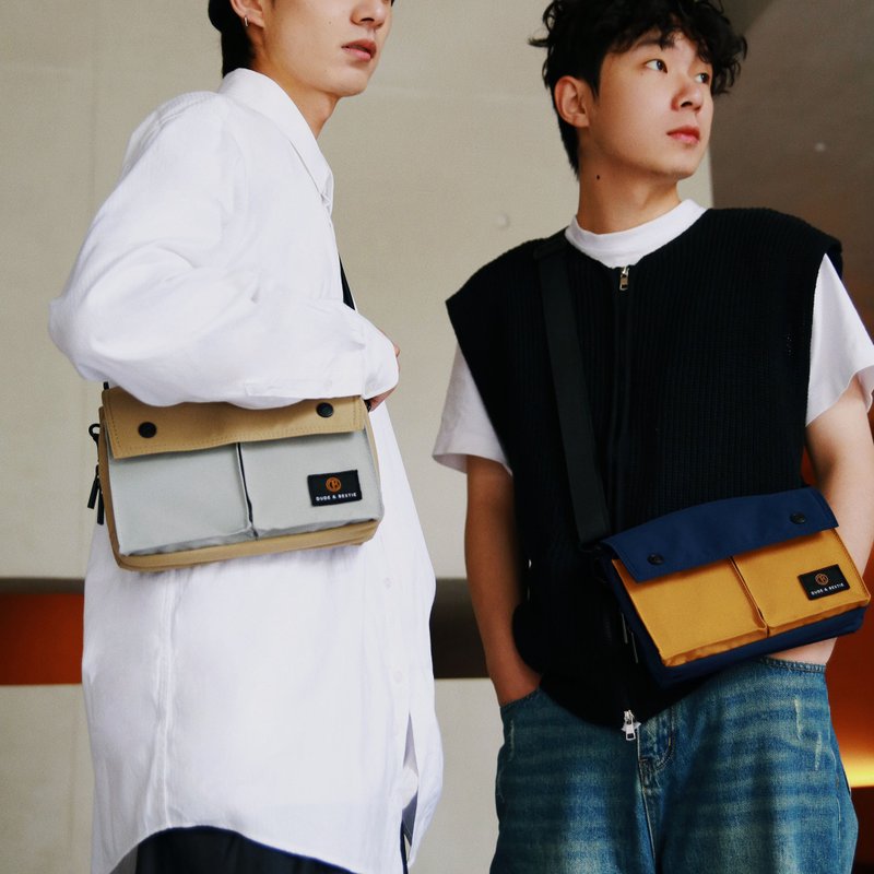 斜背包 单车包 旅行包 腰包 Wander 新版本 双色风格 - 侧背包/斜挎包 - 尼龙 多色