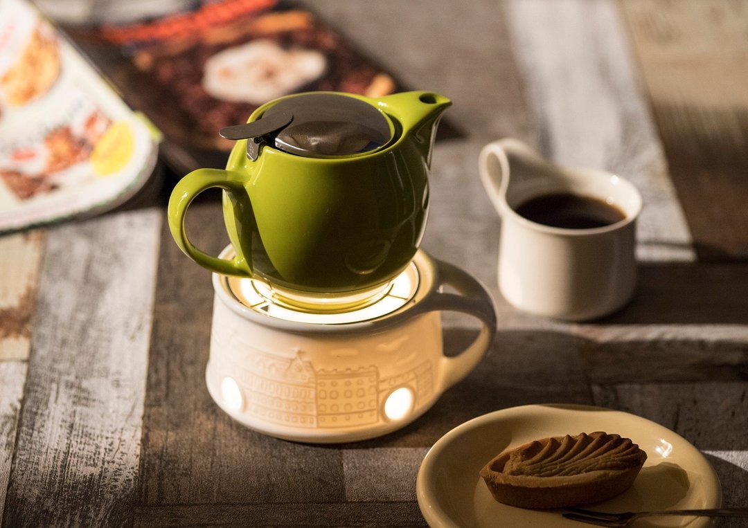 日本 ZERO JAPAN 茶壶保温座 - 茶具/茶杯 - 陶 白色