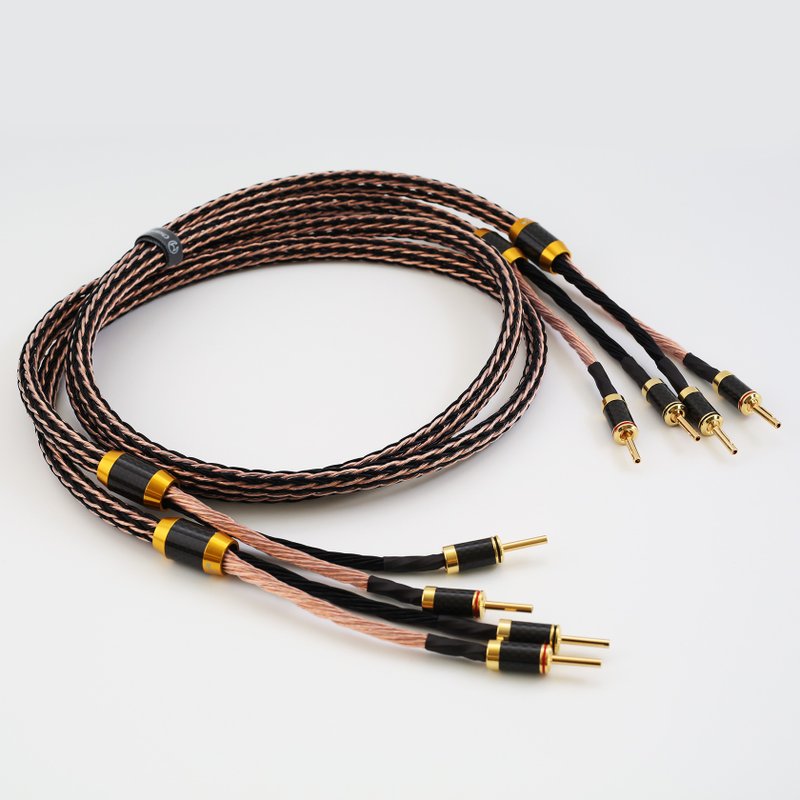 川木W194 发烧喇叭线 7N单晶铜主音响线 一字 香蕉头 - 数码小物 - 其他材质 