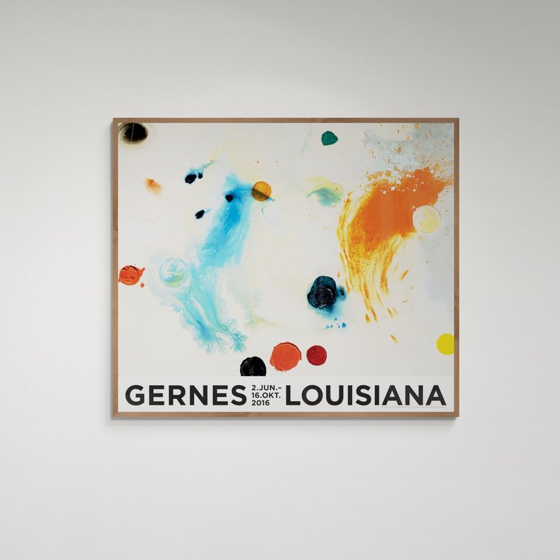 【原装海报】波尔杰恩斯 Poul Gernes | 无题 绘画 (1962) - 海报/装饰画/版画 - 纸 