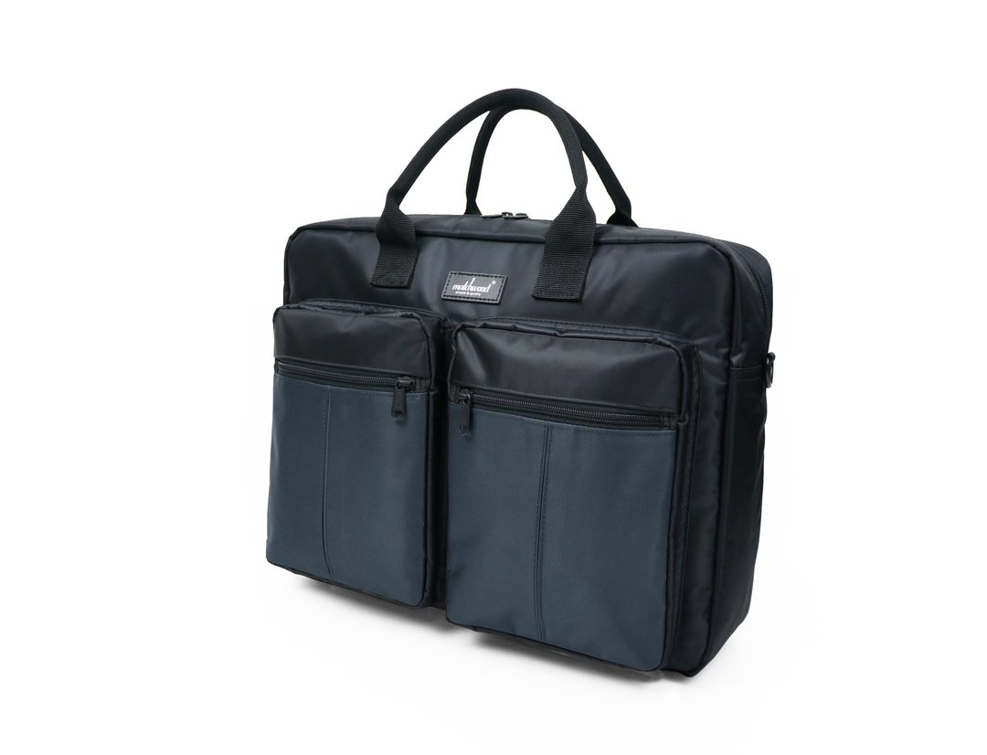 火柴木设计 Matchwood Promotion Briefcase 商务 公文包 笔电包 斜背包 防水包 黑灰款 - 公文包/医生包 - 防水材质 灰色