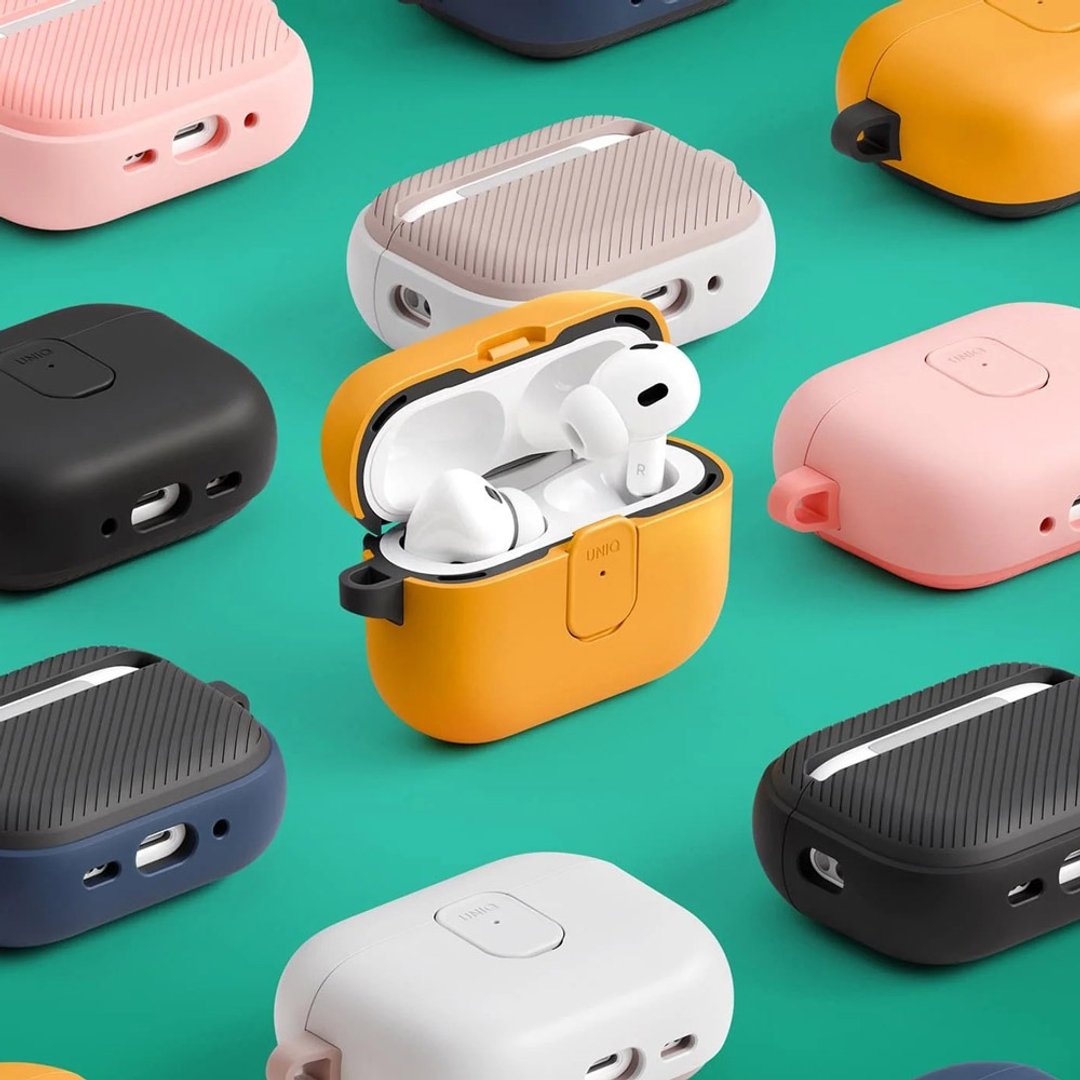 UNIQ Clyde 卡扣式双料保护套 (附登山扣) AirPods Pro 第3代 - 耳机收纳 - 其他材质 多色