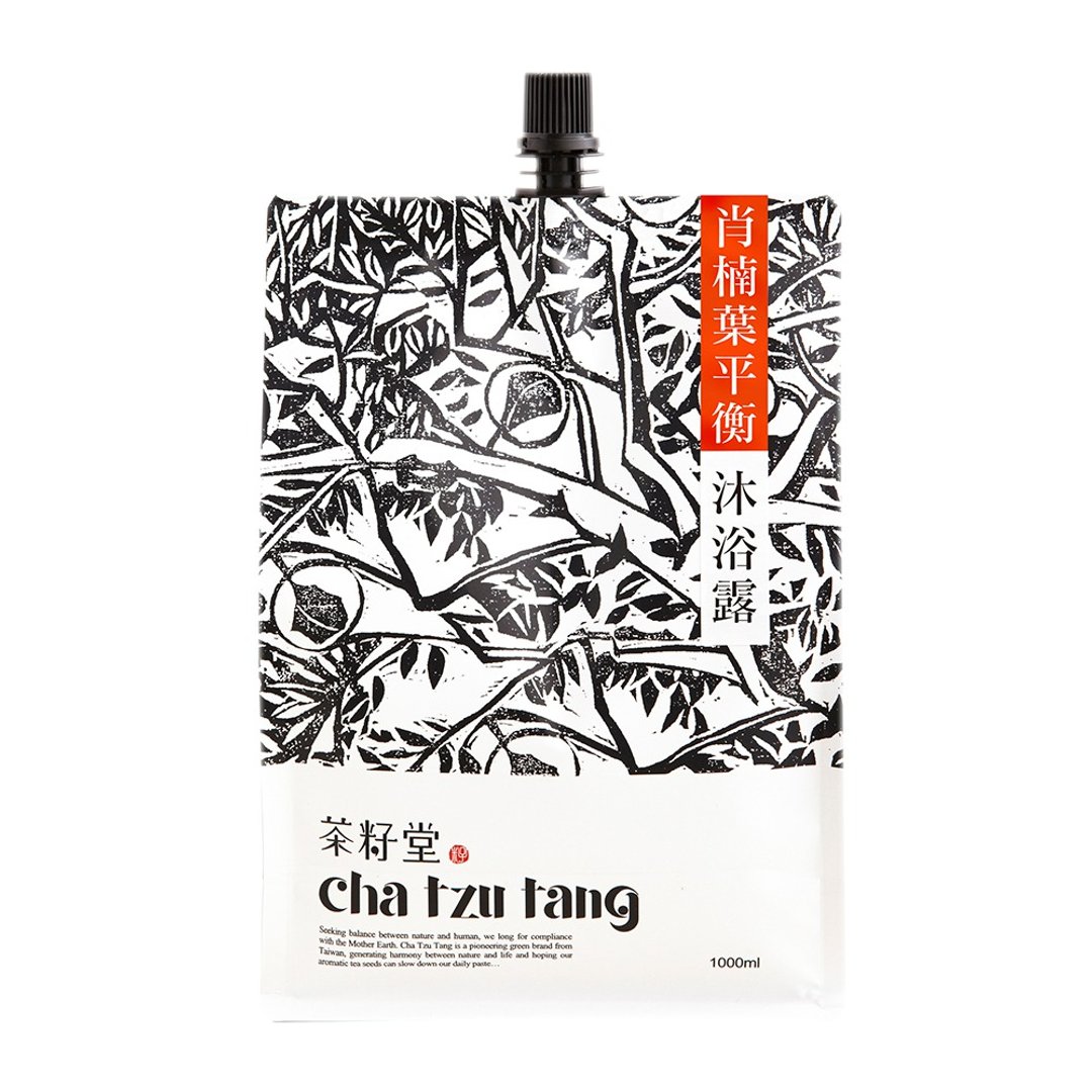 茶籽堂 肖楠叶平衡沐浴露补充包 1L - 沐浴用品 - 植物．花 
