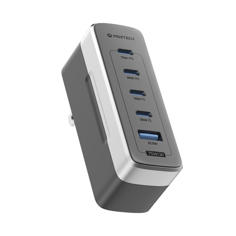 MOZTECH l Slimo 超薄氮化镓电源供应器(75W) - 数码小物 - 其他材质 