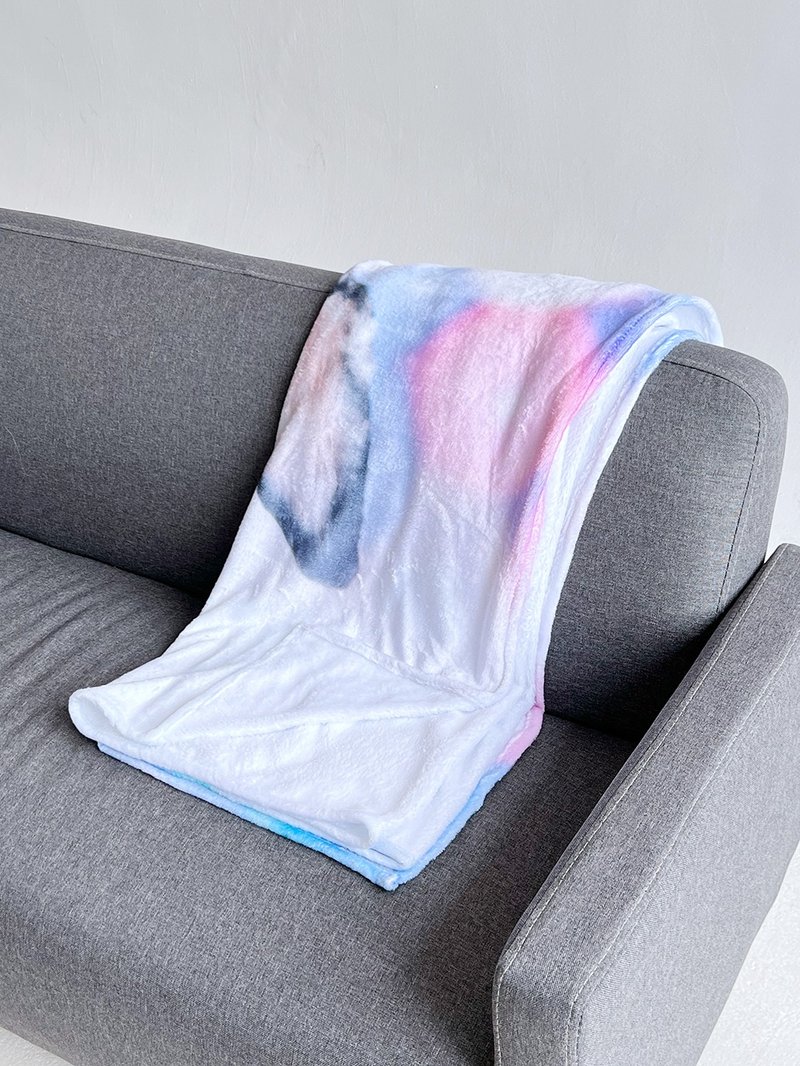 来图定制 照片定制法兰绒毛毯 沙发毯 客制化毯子 冷气毯 - 被子/毛毯 - 其他材质 多色