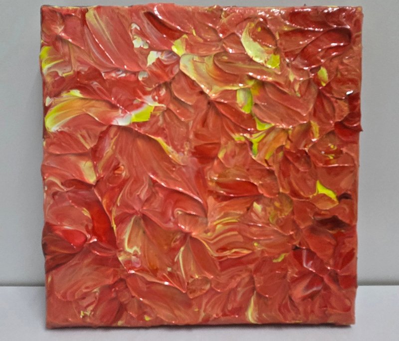 【Lucky Love】手作疗愈压克力画/丙烯抽象艺术画/心灵能量/送礼 - 摆饰 - 压克力 