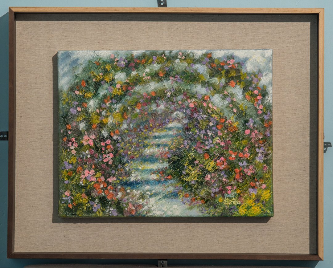 蔡淑茹油画创作 花园 - 海报/装饰画/版画 - 其他材质 