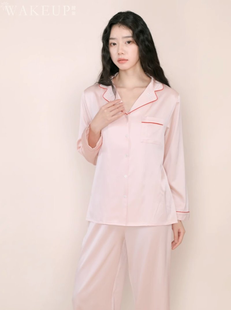 法式复古 22姆米真丝家居服套装 睡衣 - 居家服/睡衣 - 丝．绢 