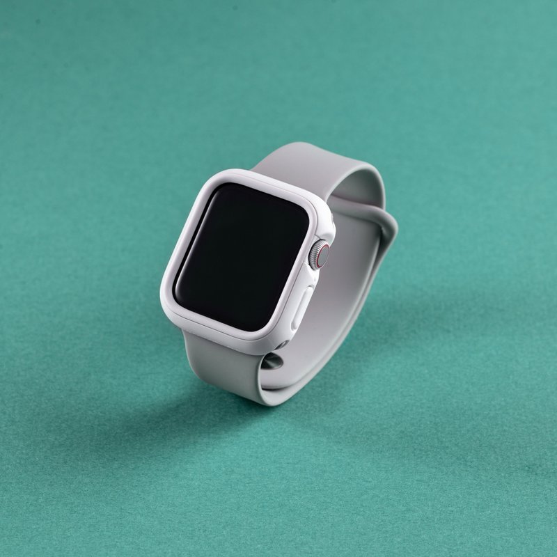 Apple Watch 8/SE2/7/6/SE/5/4/3/2/1 边框保护壳-白色 - 数码小物 - 其他材质 白色
