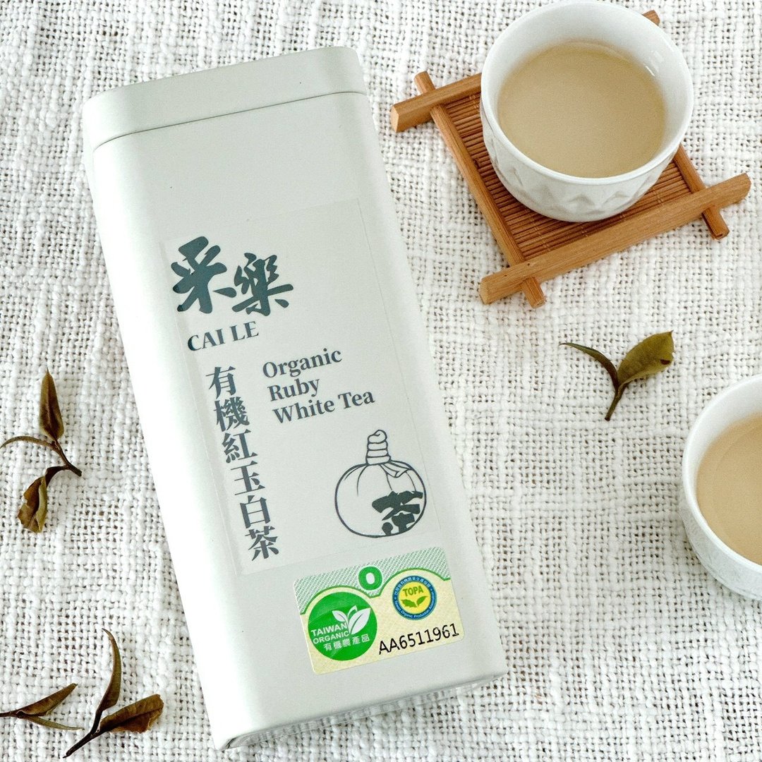 【采乐茶业】有机红玉白茶 Organic Ruby White Tea - 37.5g - 茶 - 其他材质 白色