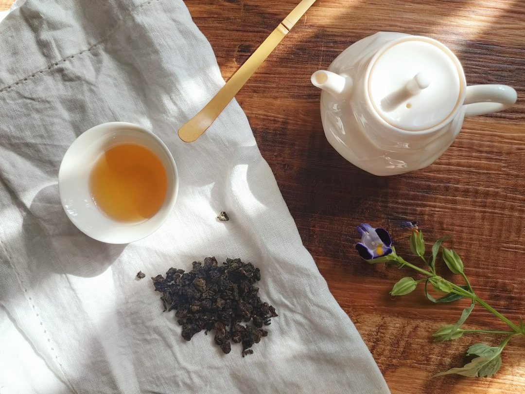 八仙乌龙茶 桂花 含笑花 - 茶 - 其他材质 白色
