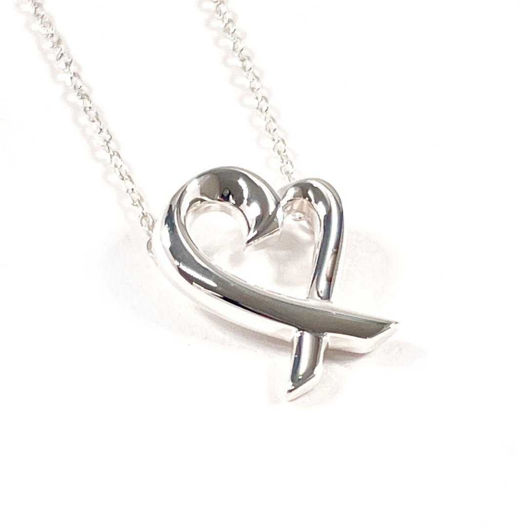 【日本直送 二手美品】蒂芙尼 TIFFANY&Co. 项链 Loving Heart Paloma Picasso 银 925 珠宝 经全新抛光处理 - 项链 - 纯银 银色
