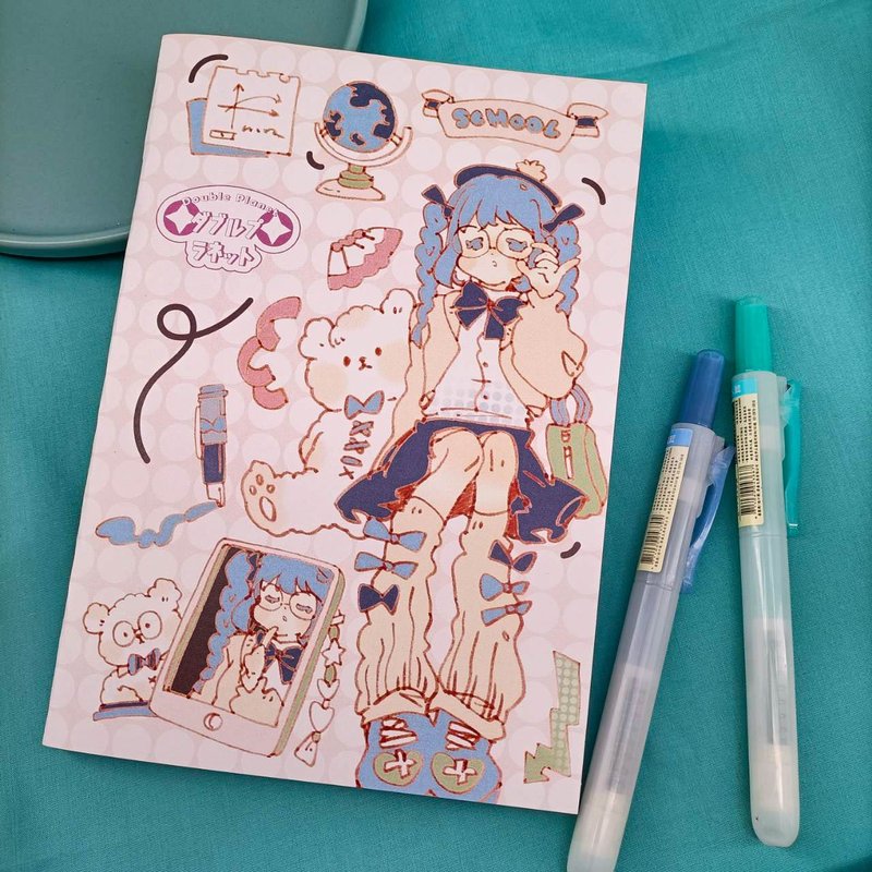 DP053_双星樂園空白筆記本G /blank notebook G - 笔记本/手帐 - 纸 多色