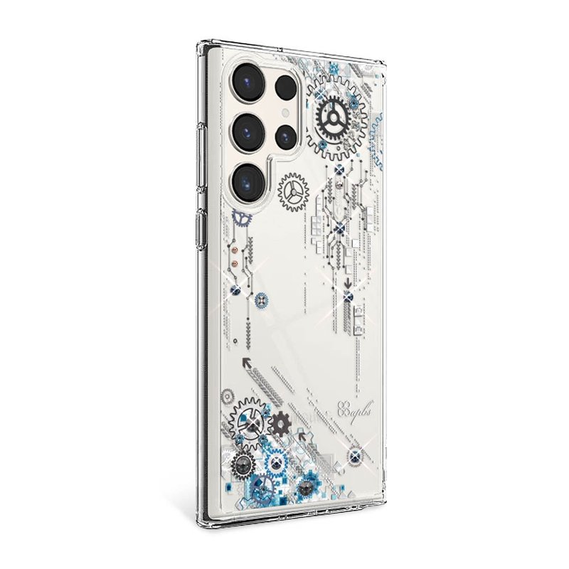 Samsung S25/S24/S23/S22 轻薄军规防摔水晶彩钻手机壳-源动 - 手机壳/手机套 - 其他材质 多色