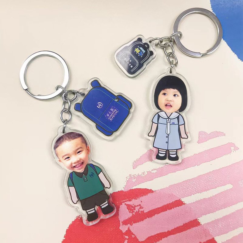 象心定制化 造型锁匙扣 校服锁匙扣 - 其他 - 塑料 白色