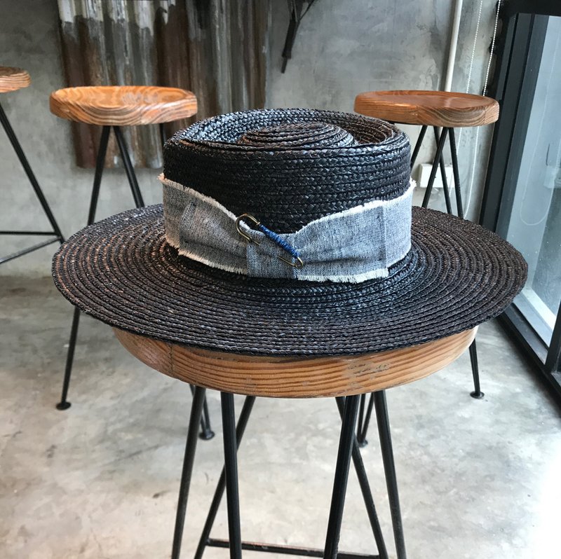 Onyx Hat - 帽子 - 植物．花 黑色