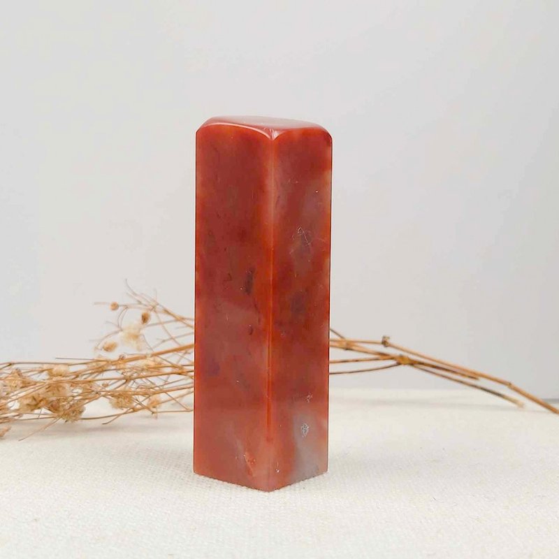 定制化手工印章-|老挝石1.9x1.9 CM|手工篆刻印章 - 印章/印台 - 石头 