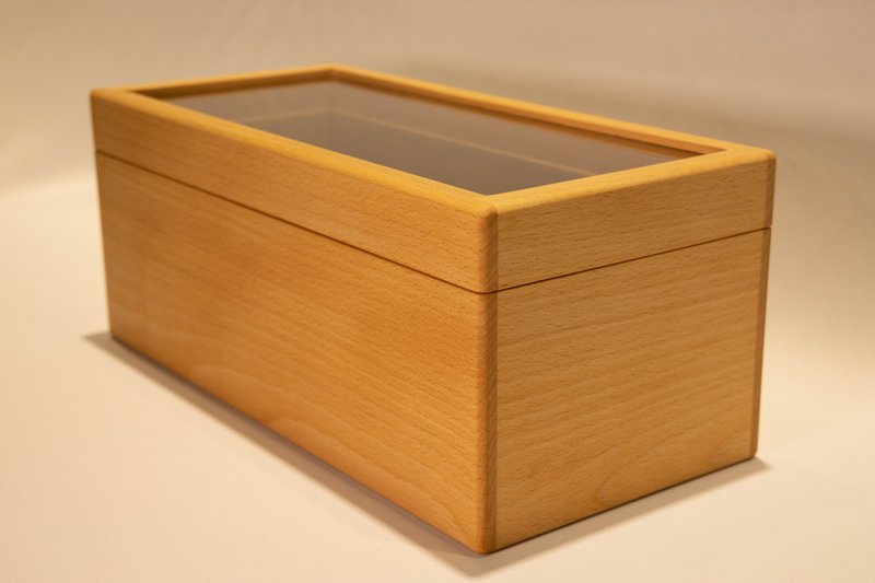 【非木不可】玻璃盖收藏盒 - 收纳用品 - 木头 
