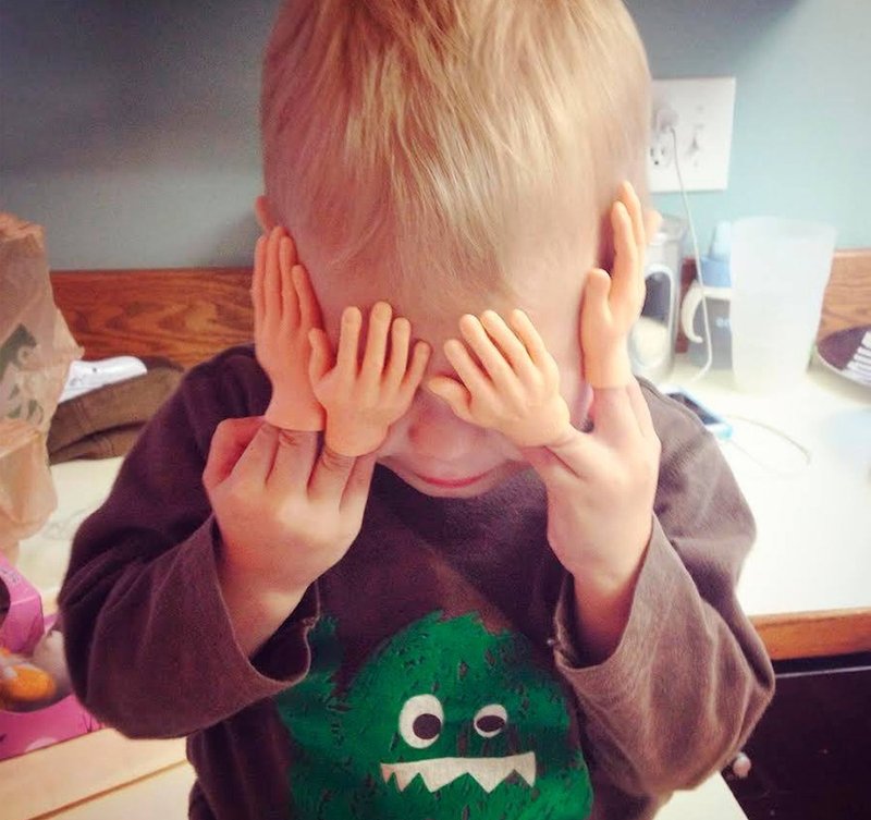 /Archie McPhee/ 手指小手 10入组 - 其他 - 橡胶 橘色