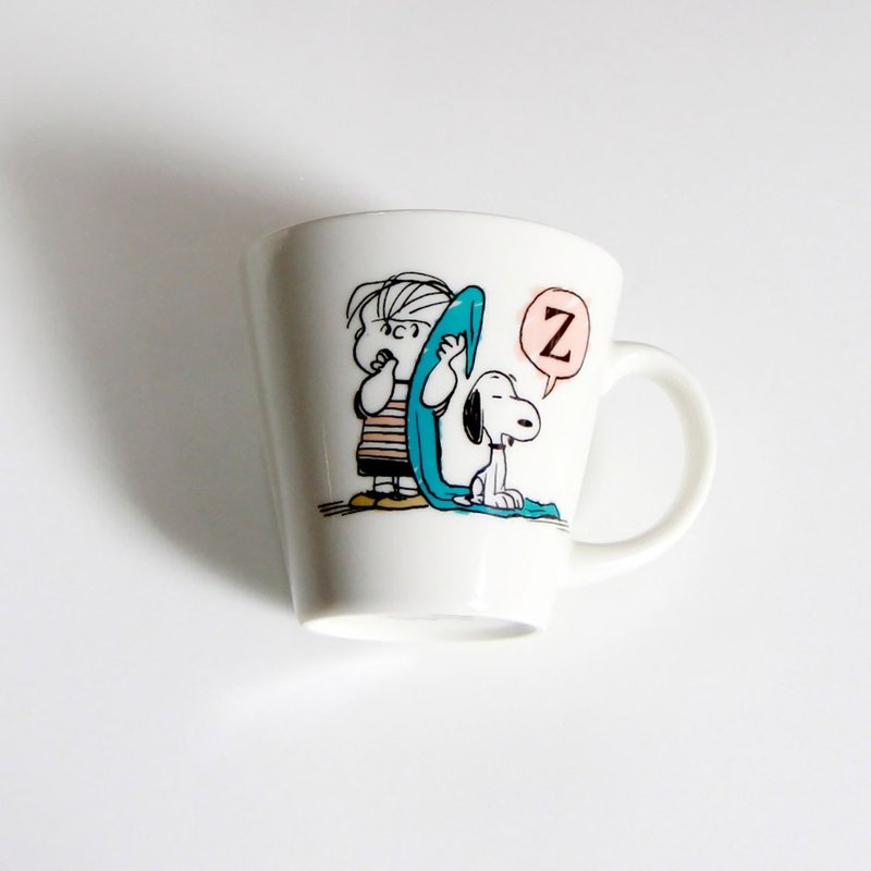 【毕业季/包邮/特惠】SNOOPY史努比-1960系列马克杯(Zzz) - 咖啡杯/马克杯 - 陶 白色