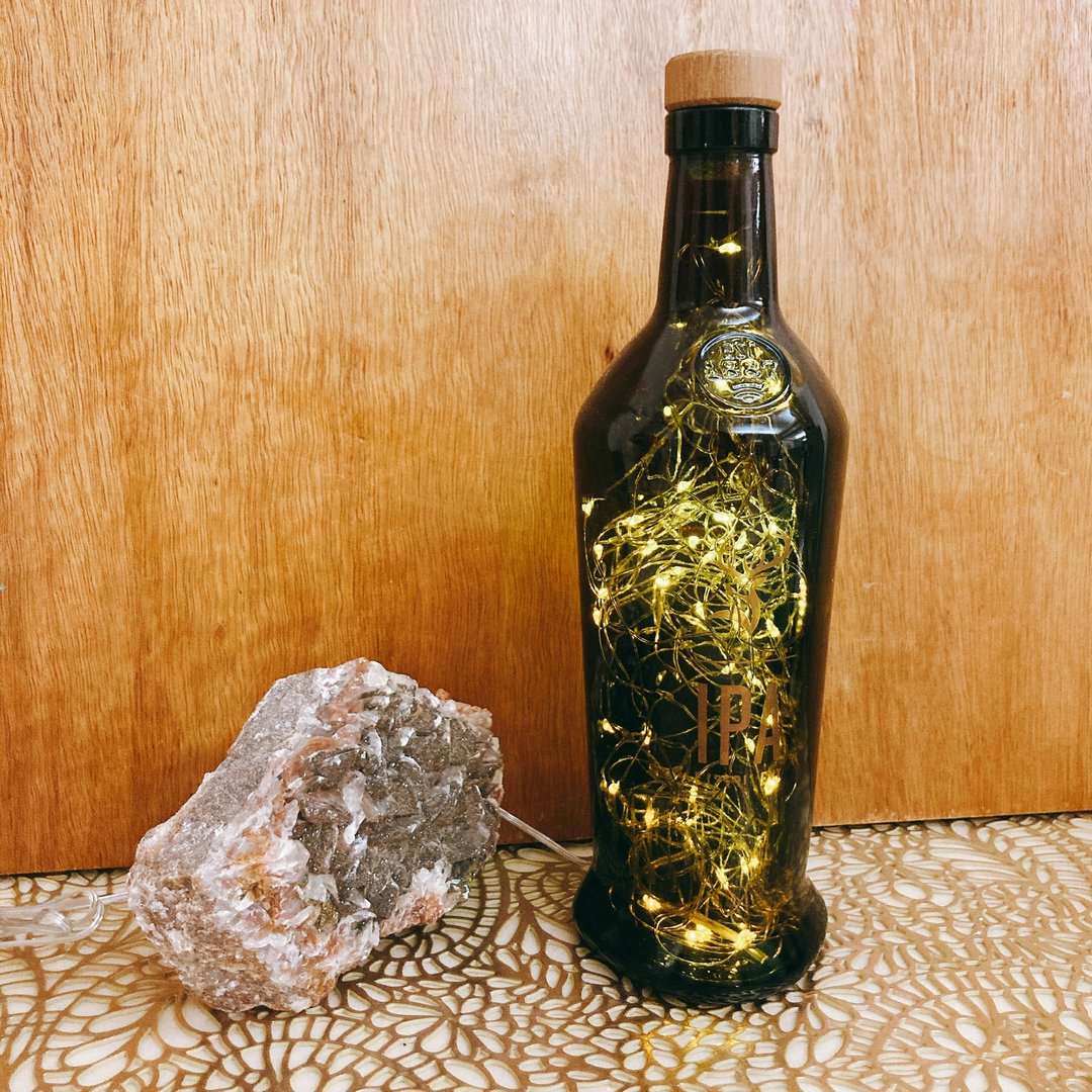 格兰菲迪IPA实验威士忌 酒瓶灯 满天星闪灯 - 灯具/灯饰 - 玻璃 