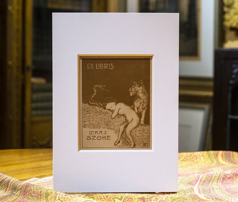 以赛亚书第11章 - 藏书票 - 版画 - 海报/装饰画/版画 - 纸 