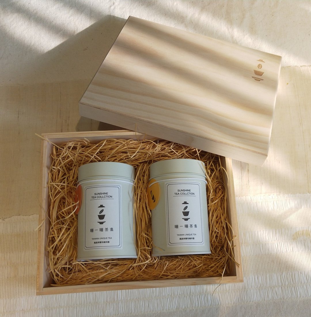 用心做好茶 松木茶礼盒 好运红茶组 - 茶 - 其他材质 白色